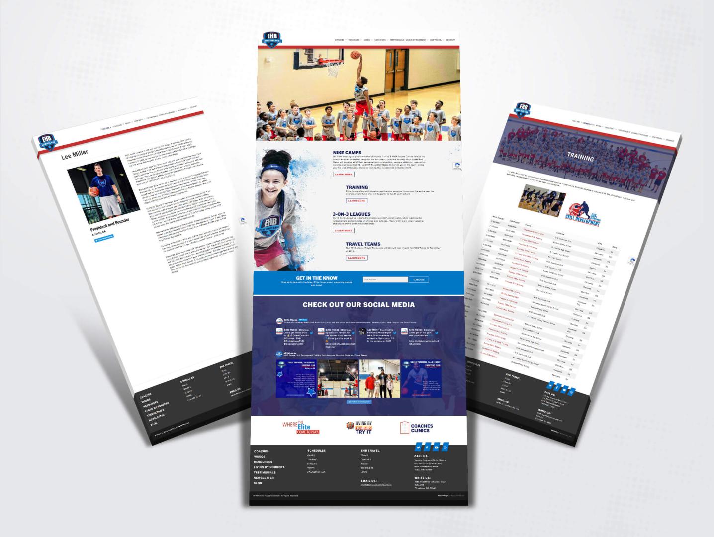 elite hoops basketball website images