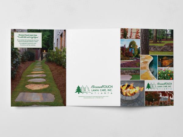 Personal Touch Lawn Care Atlanta brochure